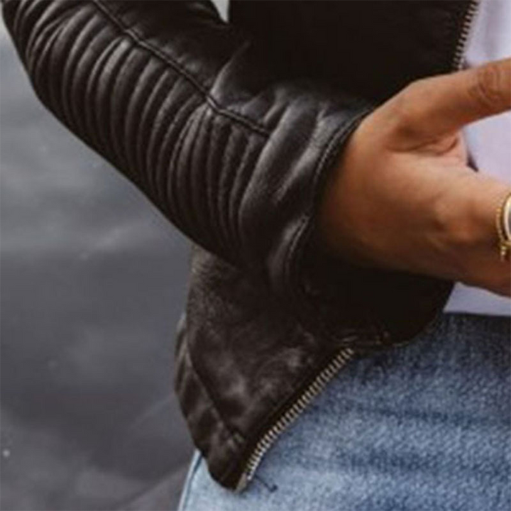 Hallie | Leather Jacket
