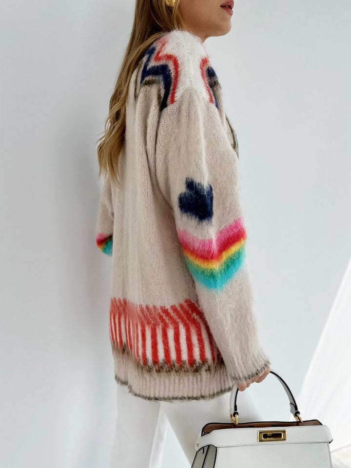 Tiffany | Printed Cardigan