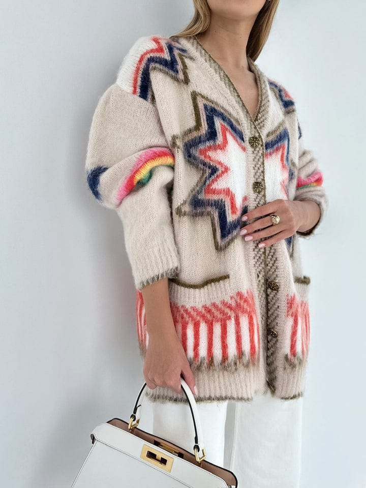 Tiffany | Printed Cardigan