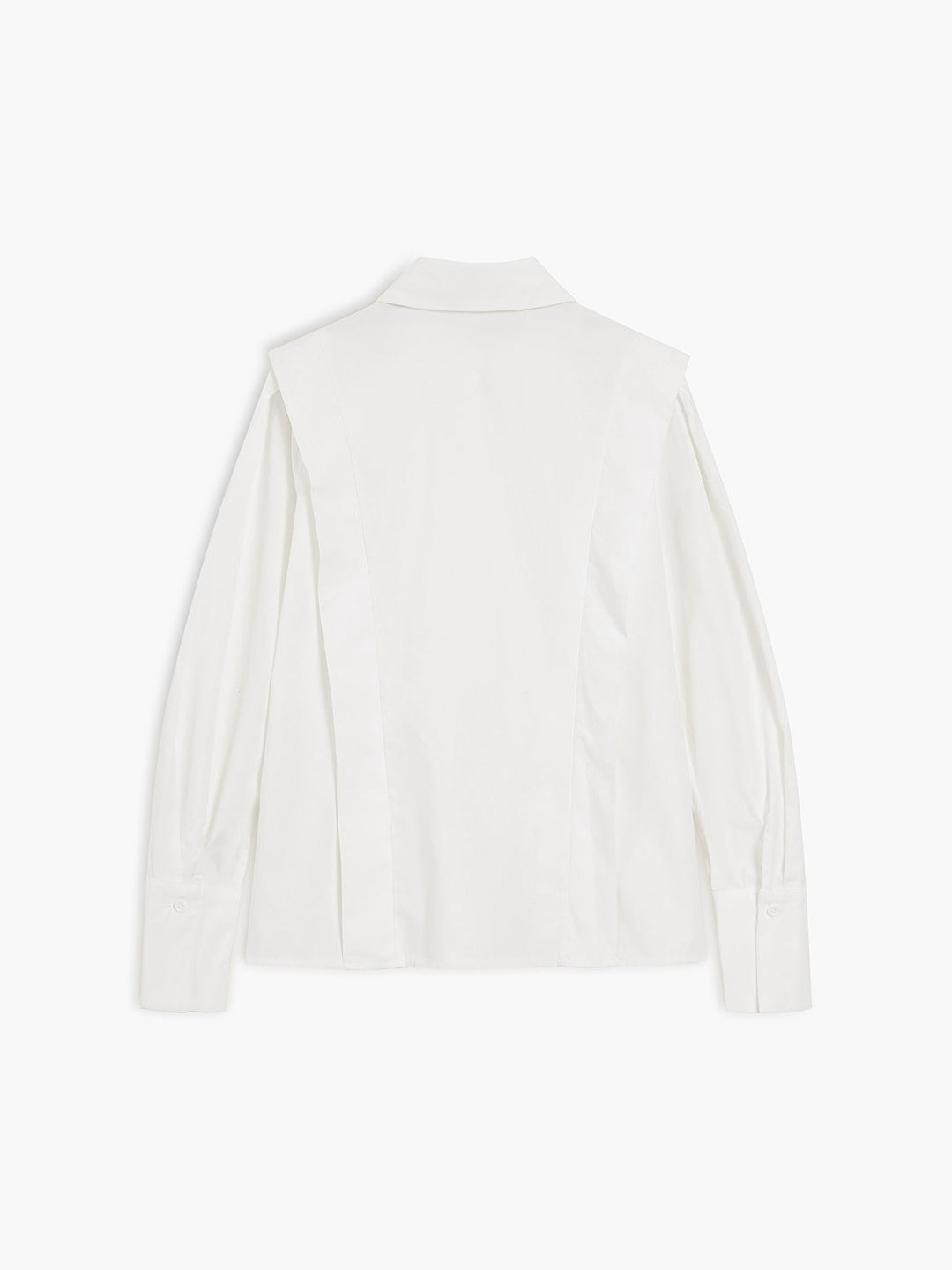 Fair and Square Classic Cotton Blouse – Stylish Women’s Long Sleeve Shirt with Collar