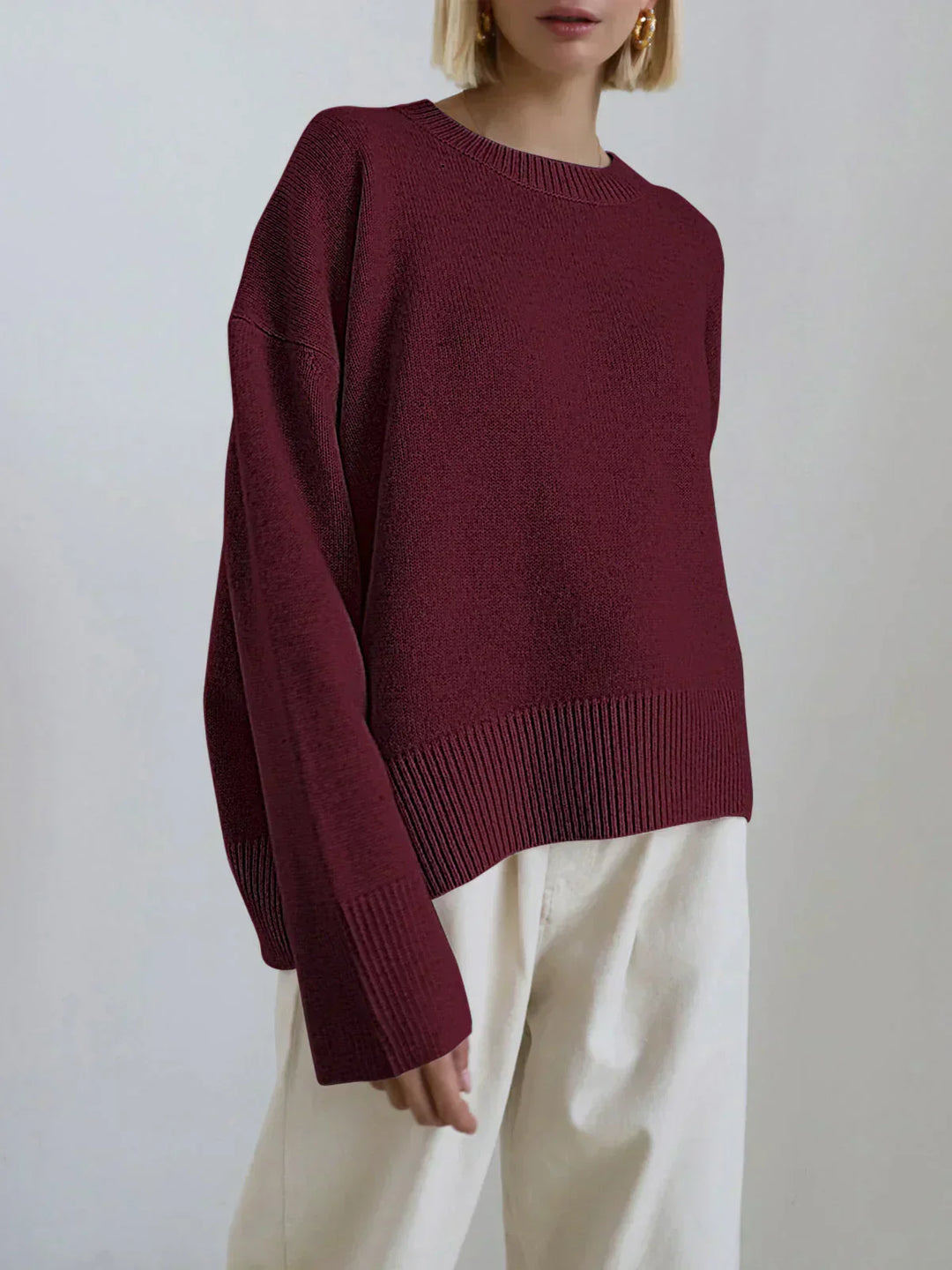 Women’s Oversized Soft Knit Sweater