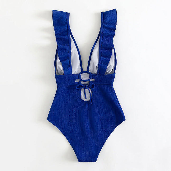 Women's One-Piece Ruffle Swimwear