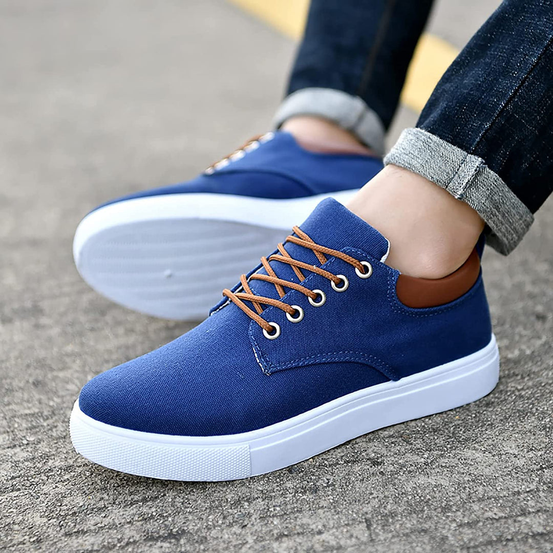 Men's Casual White Sole Sneakers