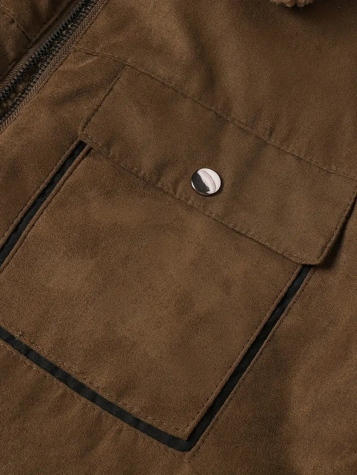 Casual Fleece Lined Jacket