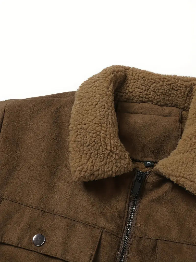 Casual Fleece Lined Jacket