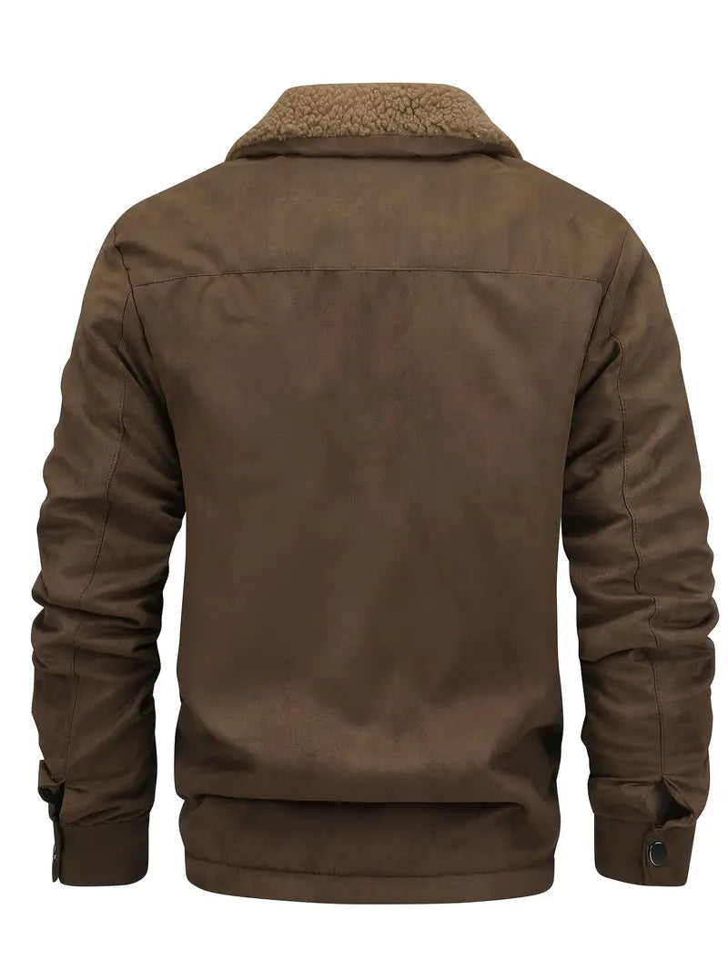Casual Fleece Lined Jacket