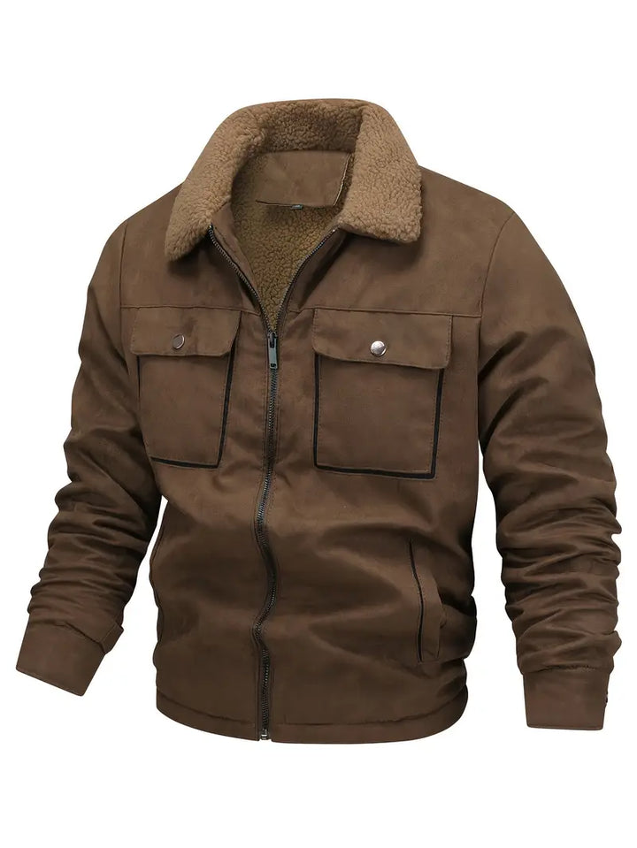 Casual Fleece Lined Jacket