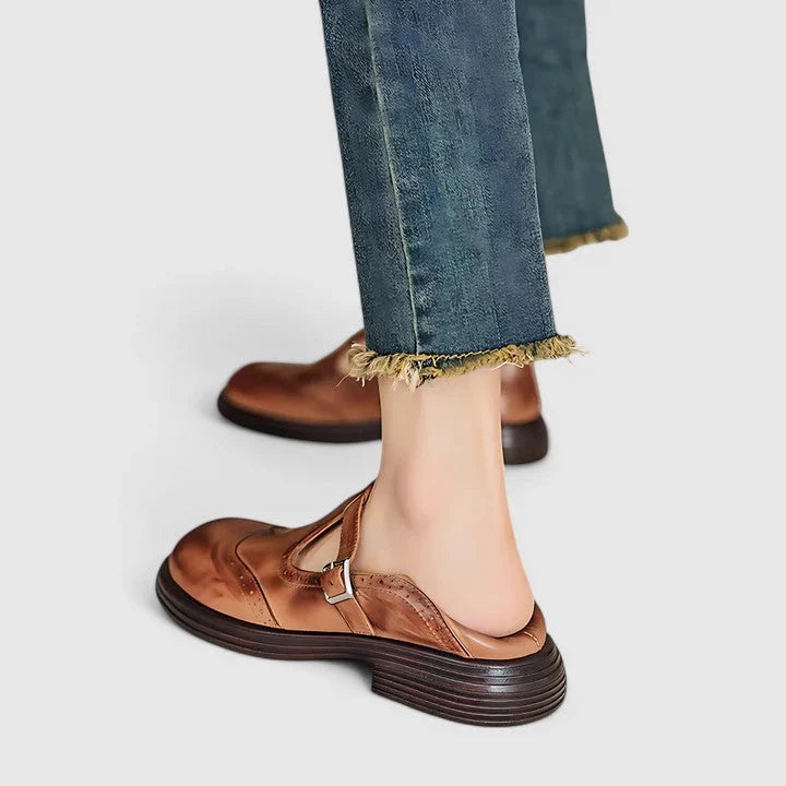 Emily | Women's Chic T-Strap Supportive Boots