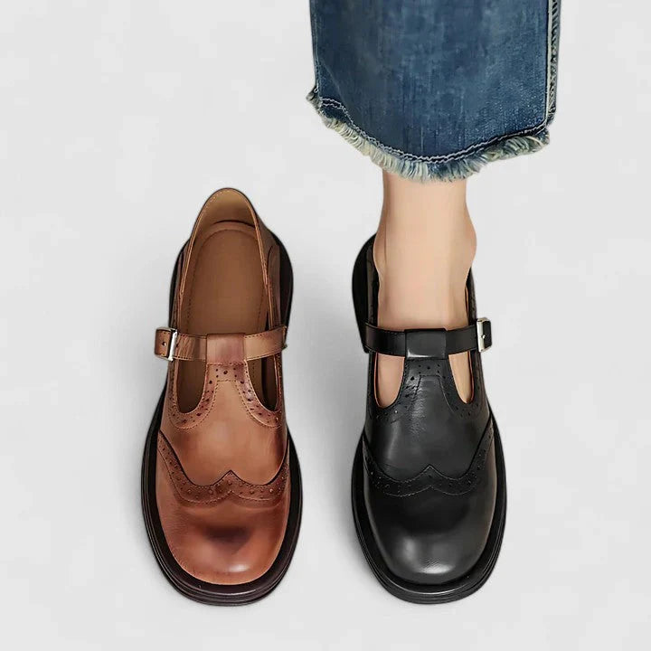 Emily | Women's Chic T-Strap Supportive Boots