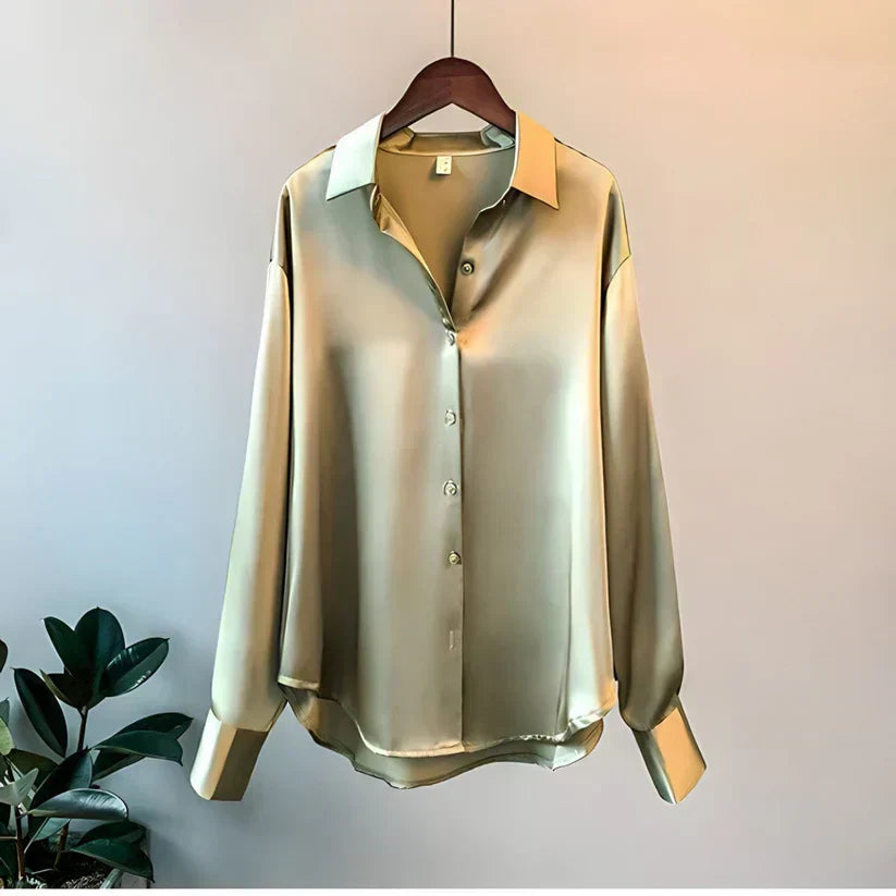 Caroline | Elegant Silk Shirt