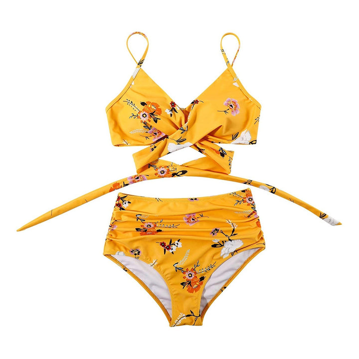 Women's High Waisted Two-Piece Swimwear