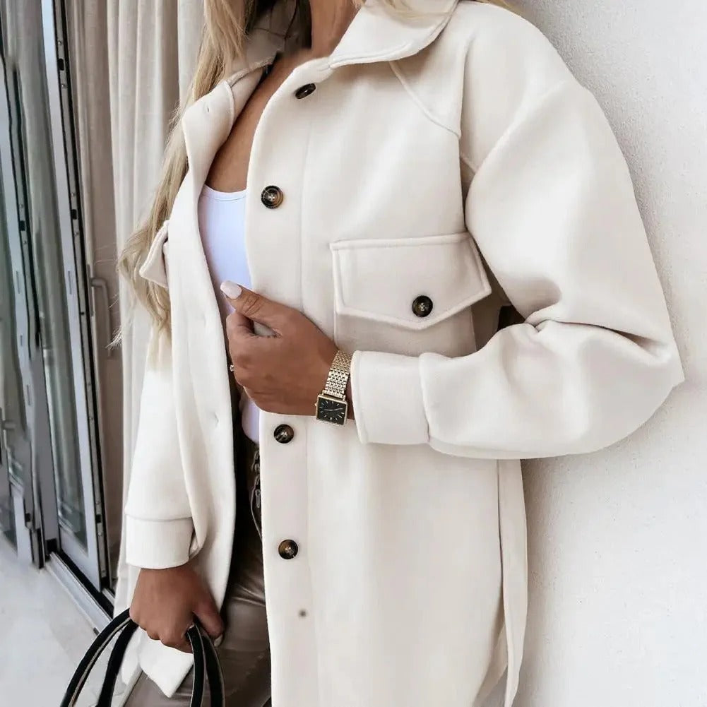 Women's Casual Overshirt Jacket