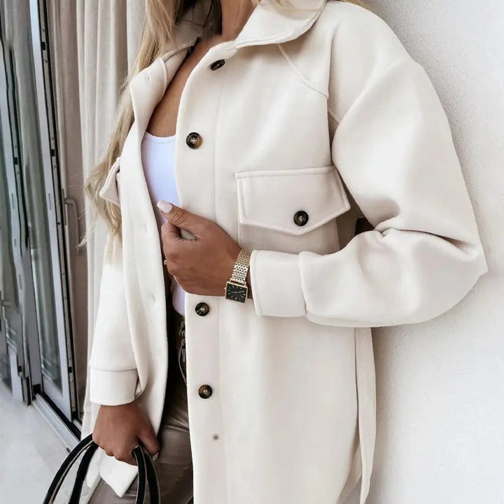 Women's Casual Overshirt Jacket