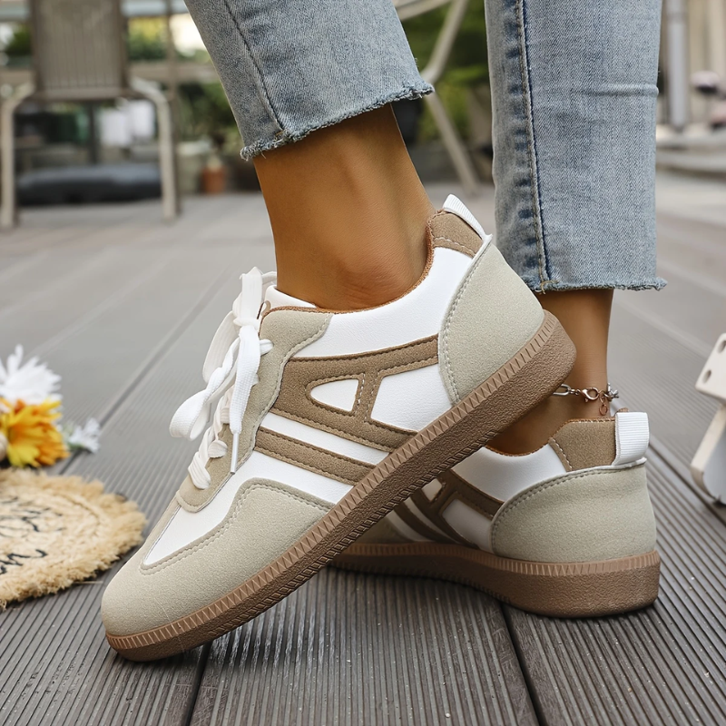 Women’s Comfortable Fashion Trainers – Lightweight Casual Walking Shoes
