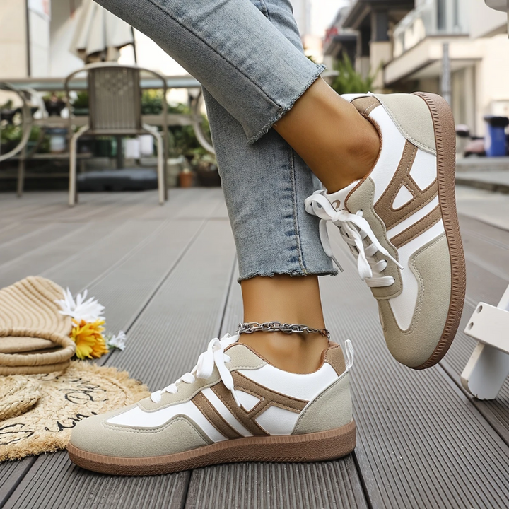 Women’s Comfortable Fashion Trainers – Lightweight Casual Walking Shoes