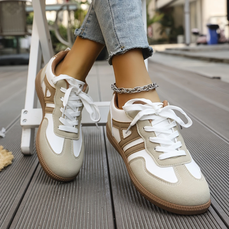 Women’s Comfortable Fashion Trainers – Lightweight Casual Walking Shoes