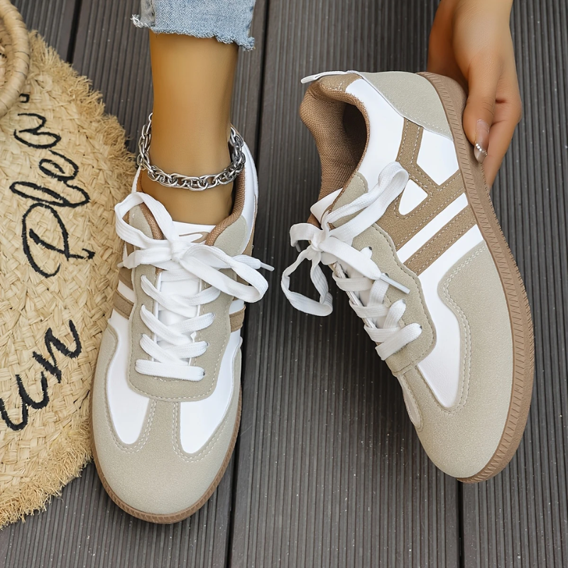 Women’s Comfortable Fashion Trainers – Lightweight Casual Walking Shoes