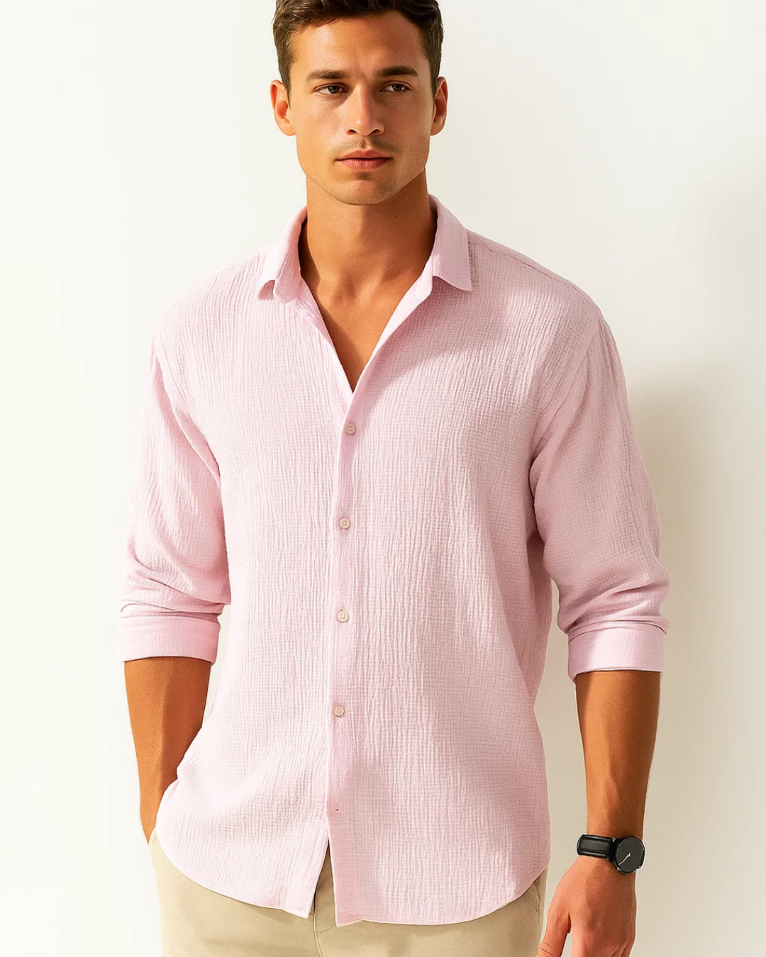 Men's Classic Button-Down Shirt