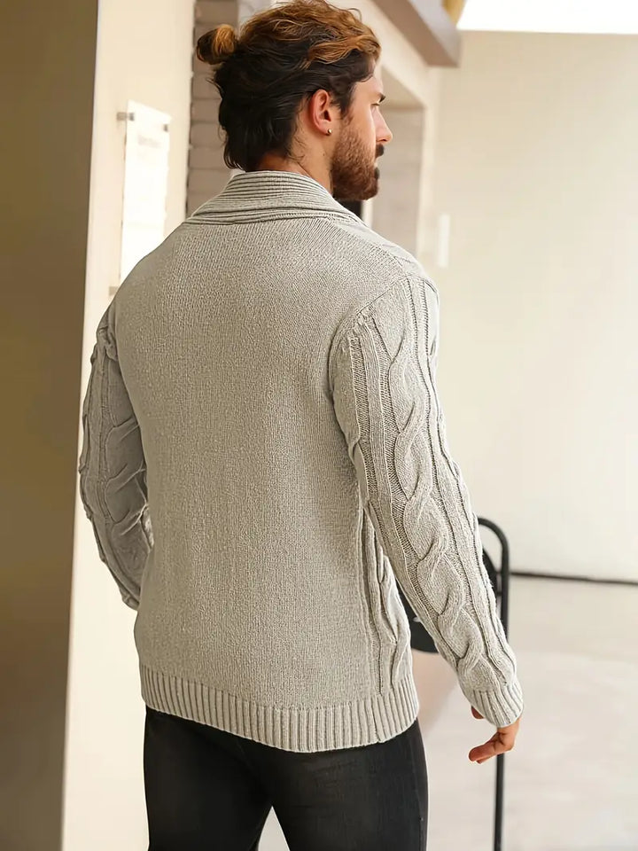 Men's Casual Button Up Cardigan