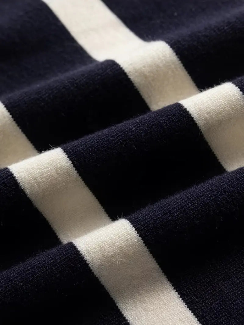Men's Casual Sweater with a Collar