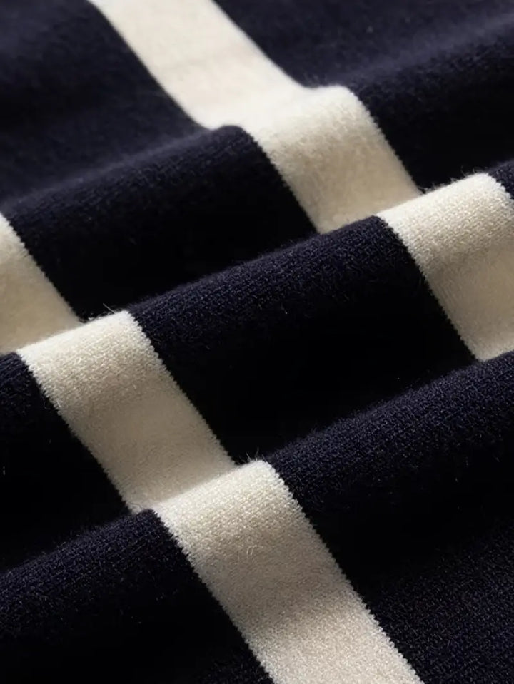 Men's Casual Sweater with a Collar