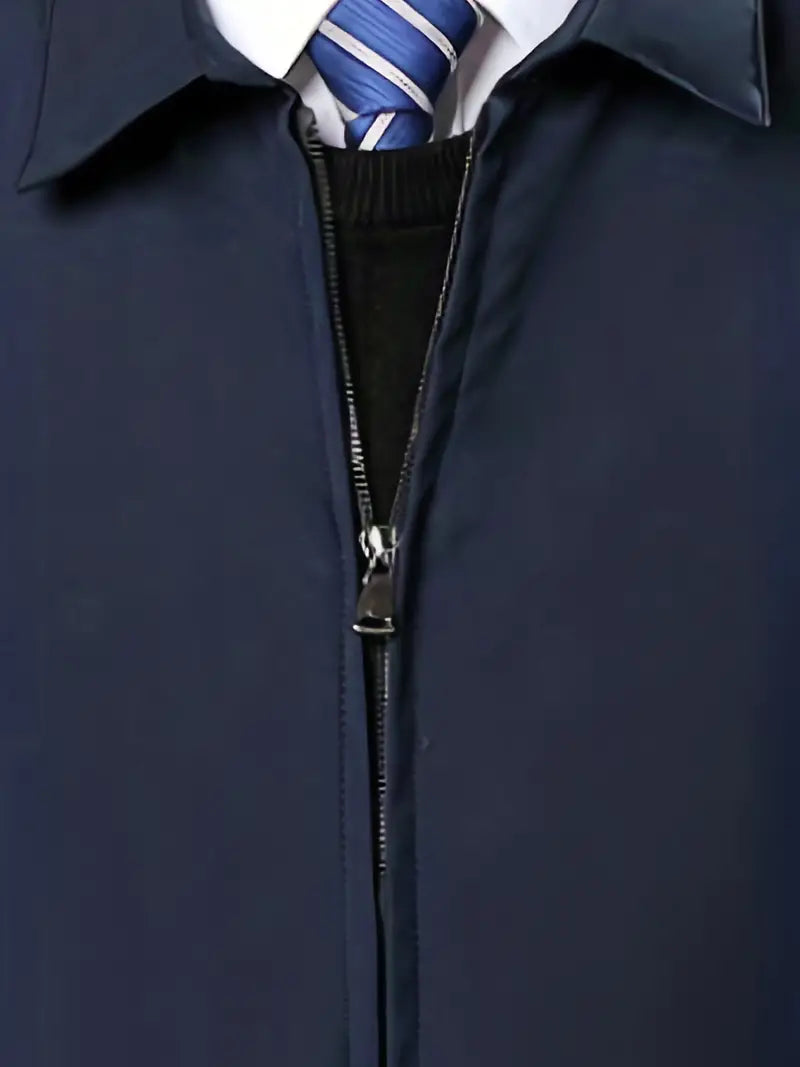 Men's Casual Zip-Up Jacket