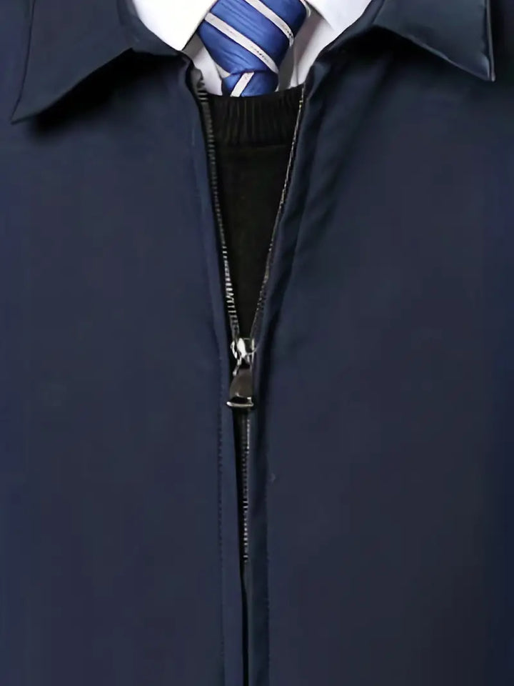 Men's Casual Zip-Up Jacket