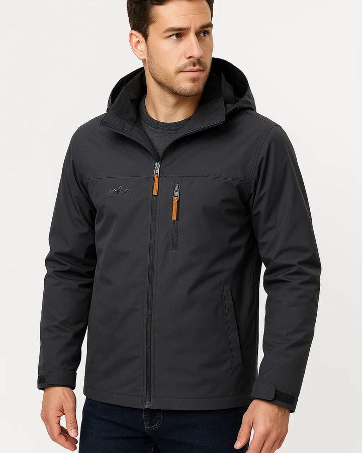 Men's Hooded Windbreaker Jacket