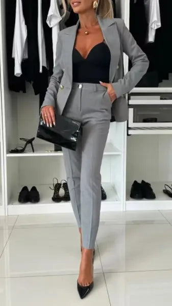 Hazel | Women's Two Piece Business Suit Set