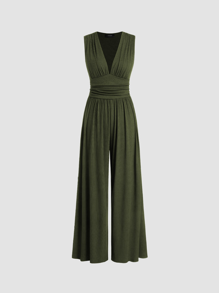 Tess – Womens Elegant Wide-Leg Evening Jumpsuit