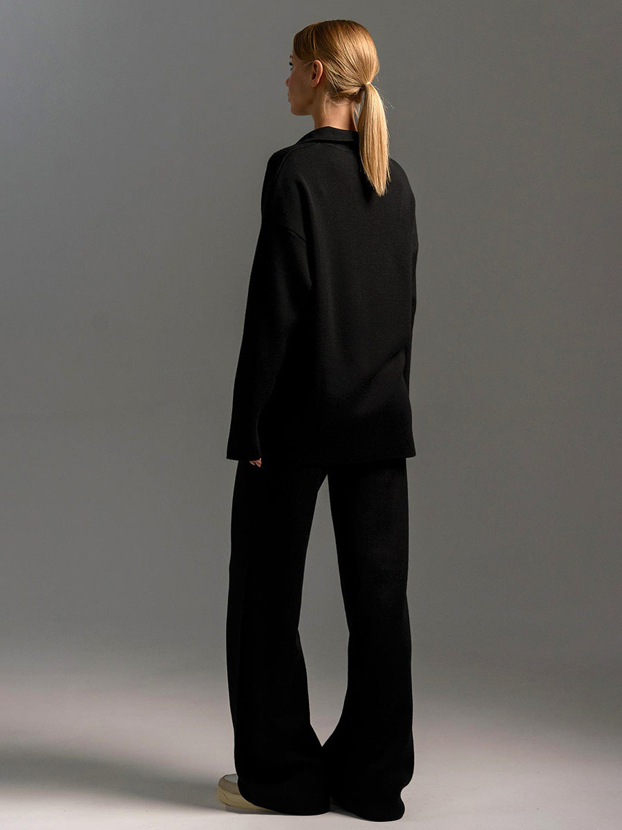 Willow | Women’s Collared Two Piece Relaxed Lounge Set