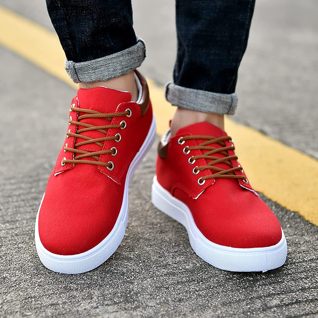 Men's Casual White Sole Sneakers