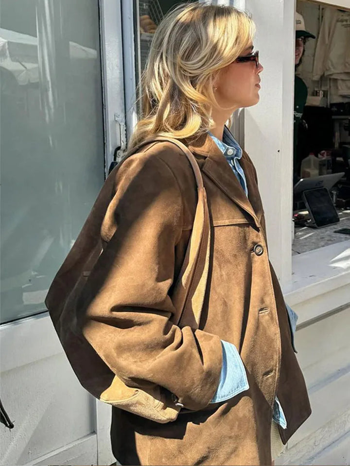Rebecca | Classic Suede Jacket