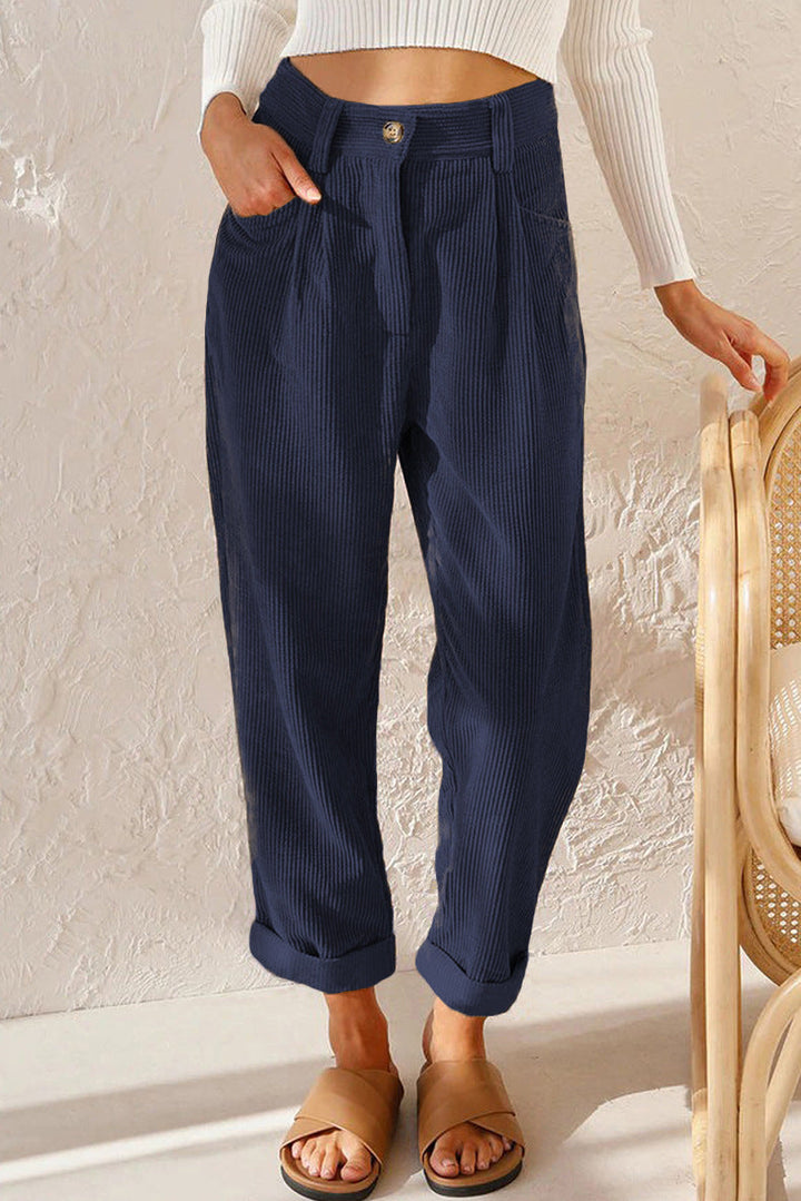 Maria | Fashionable Corduroy Pants