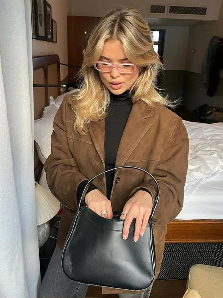 Rebecca | Classic Suede Jacket