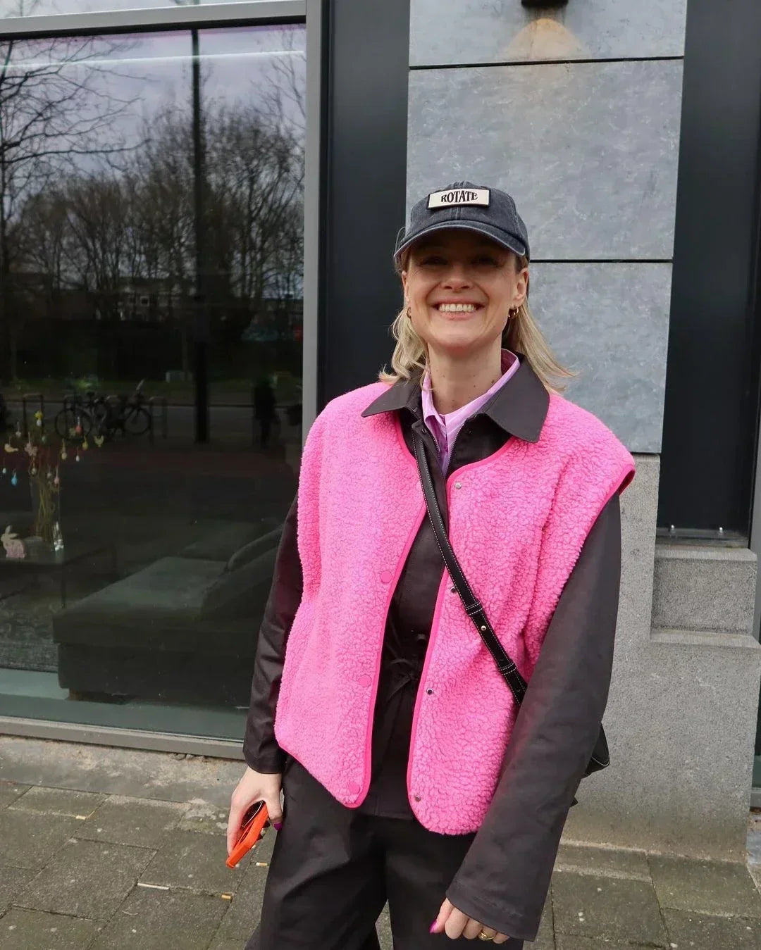 Women’s Sherpa Fleece Vest for Warm Winter Layering