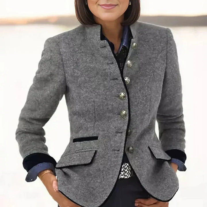 Lauren – Womens Elegant Tailored Wool Blazer Jacket