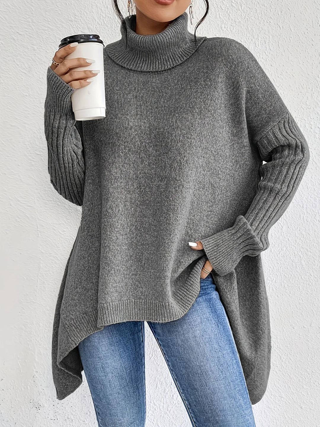 Heidi | Women’s Winter Cashmere Turtleneck Sweater