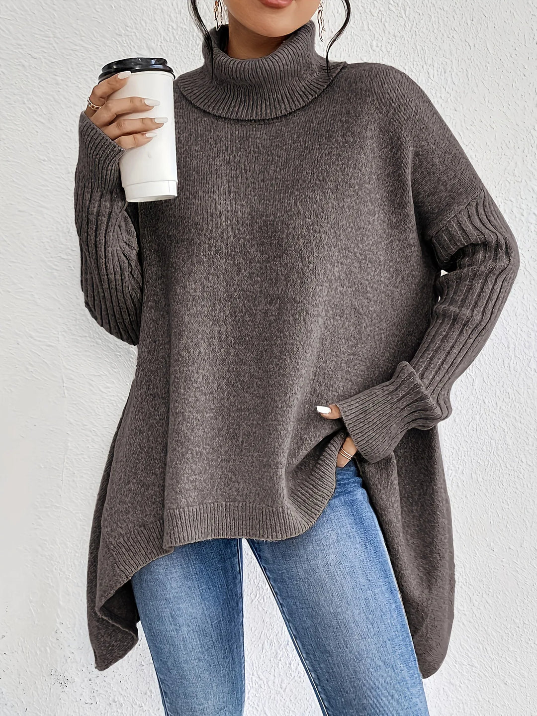 Heidi | Women’s Winter Cashmere Turtleneck Sweater