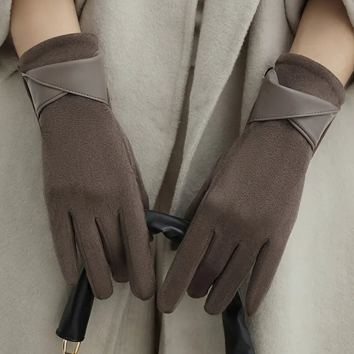 Warm winter gloves for women