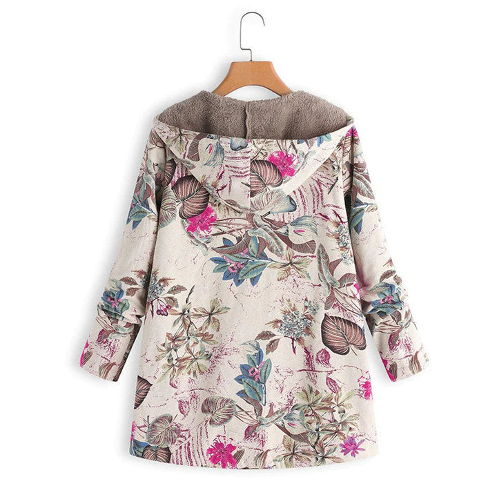 Harper | Women’s Hooded Floral Winter Coat