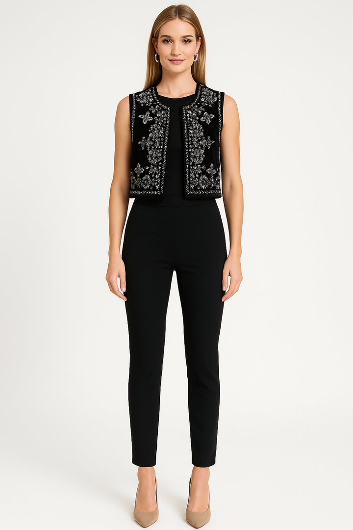 Women’s Boho Embroidered Vest