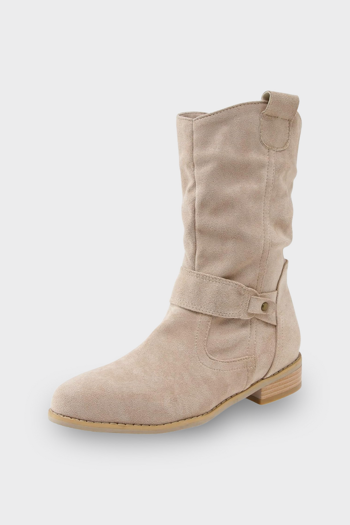 Women's Casual Low Heel Ankle Boots