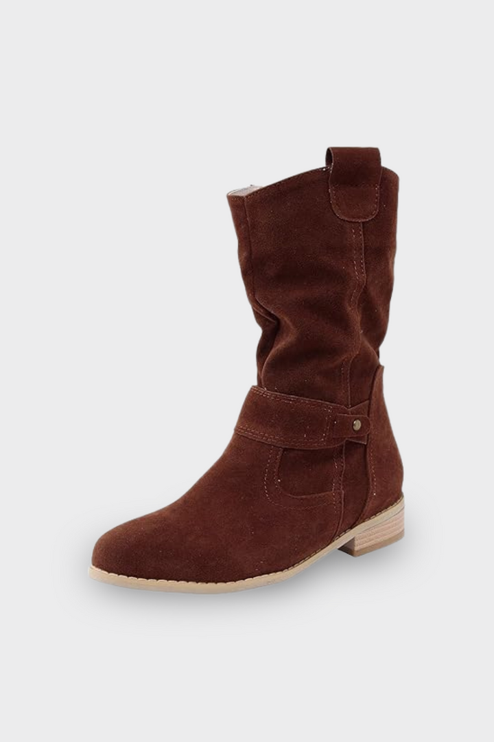 Women's Casual Low Heel Ankle Boots