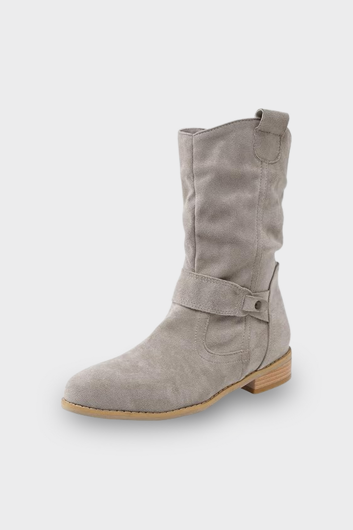 Women's Casual Low Heel Ankle Boots