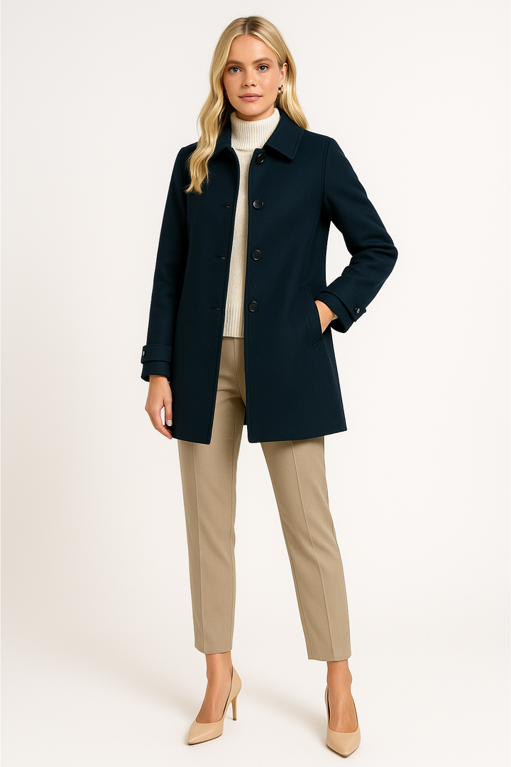 Women’s Classic Belted Trench Coat