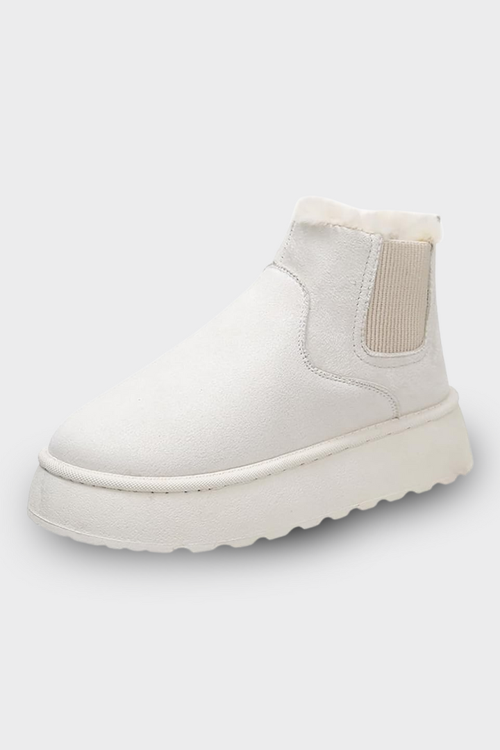 Women’s Cotton Lace-Up Ankle Boots