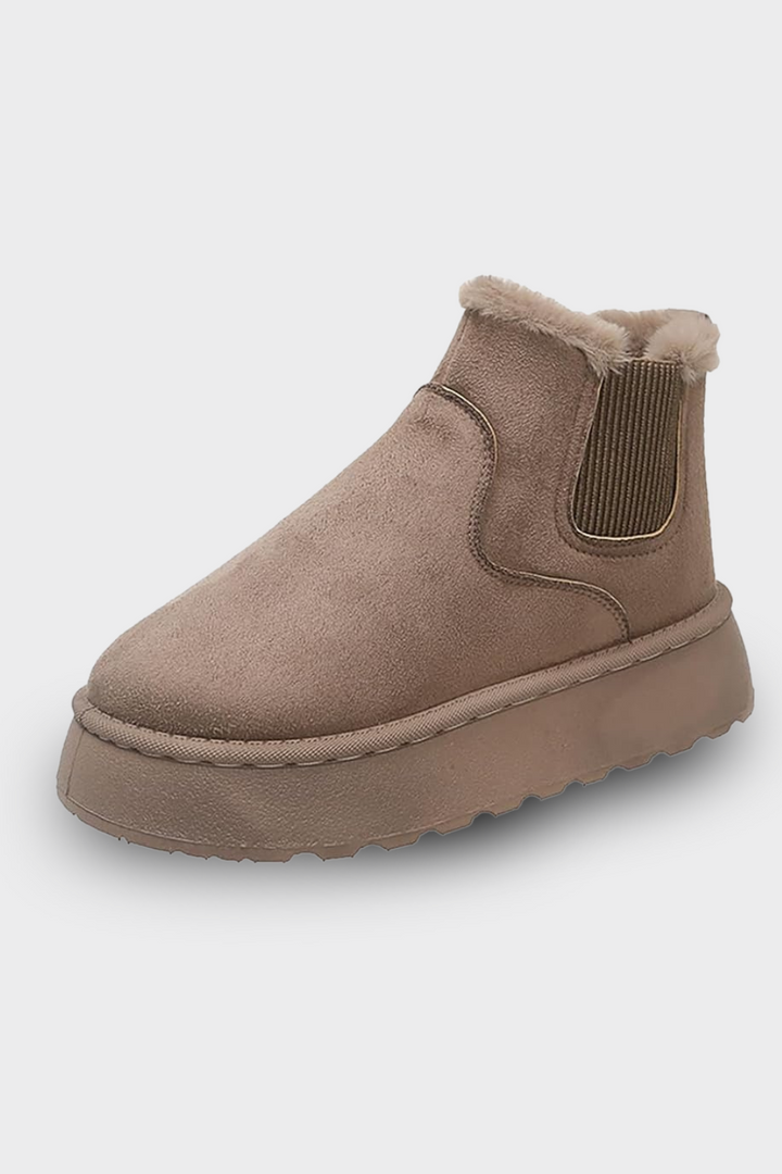 Women’s Cotton Lace-Up Ankle Boots