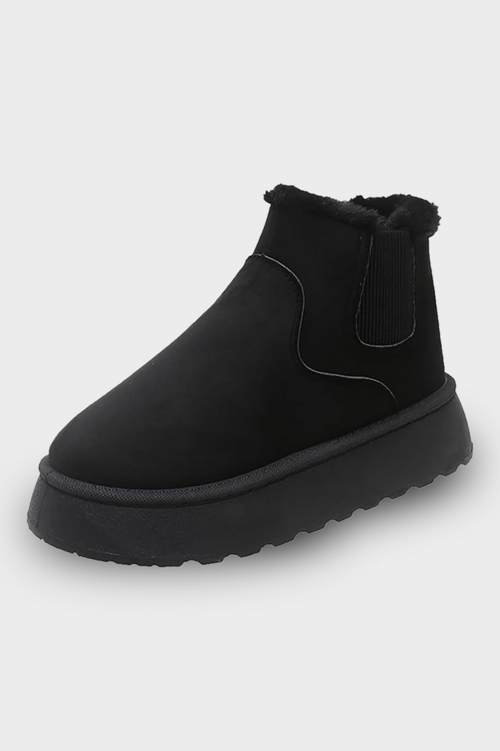 Women’s Cotton Lace-Up Ankle Boots