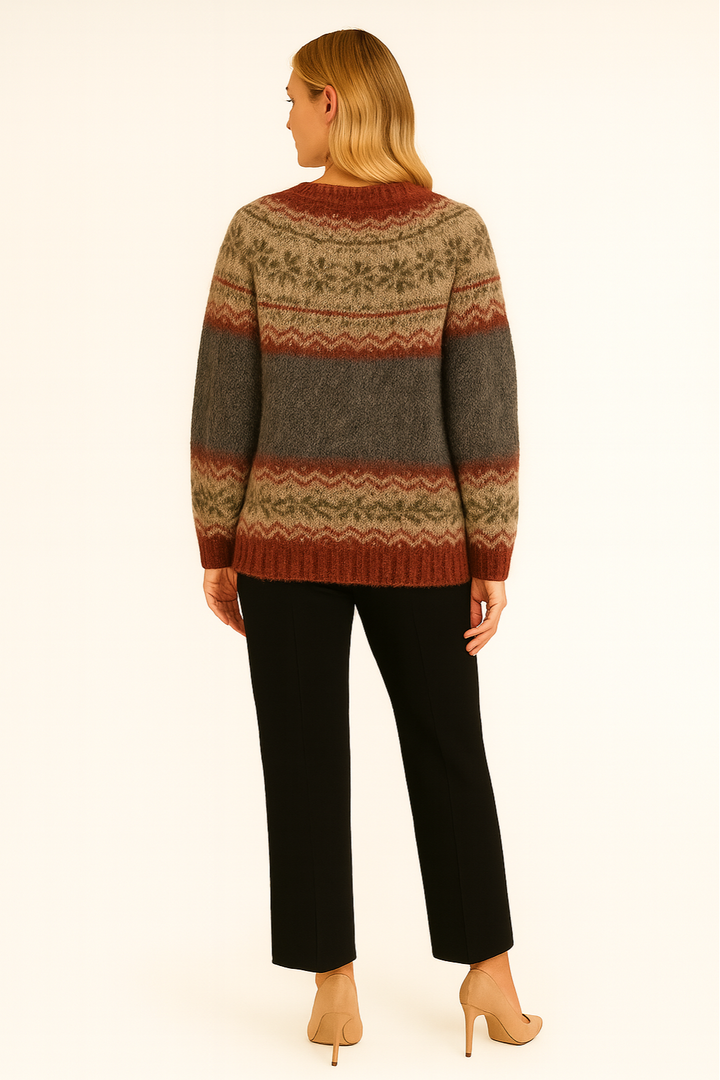 Women's Knit Button-Up Cardigan Vintage
